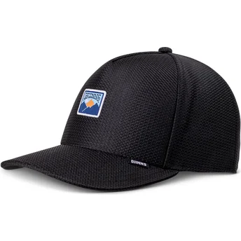 Mützen gebogen schwarz snapback Mountain HFT Perfo von Djinns