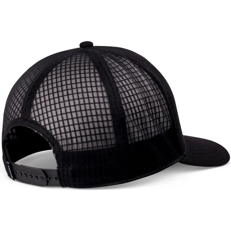 schwarze-trucker-kappe-mountain-hft-waffle-von-djinns schwarze-trucker-kappe-mountain-hft-waffle-von-djinns