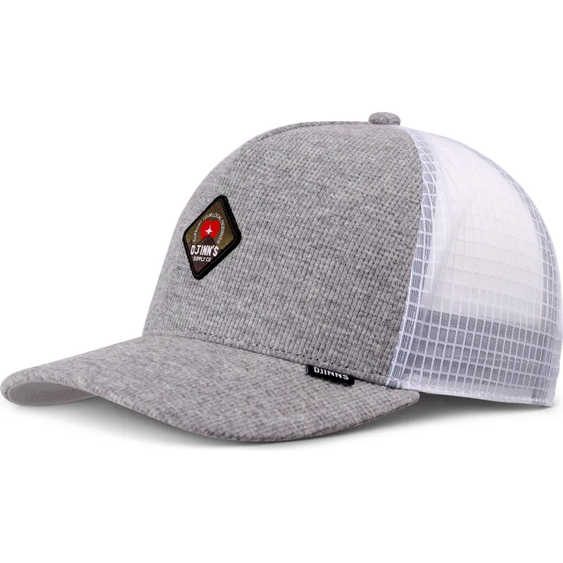 graue-trucker-kappe-mountain-hft-waffle-von-djinns