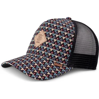 Mützen gebogen mehrfarbig snapback HFT Colour Triangle von Djinns