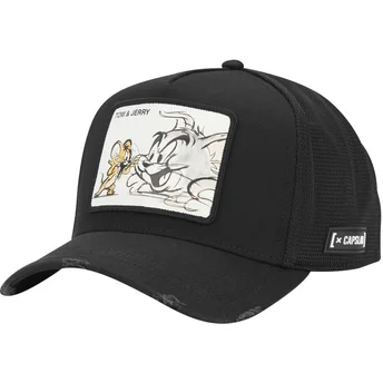 Casquette trucker noire Tom et Jerry TAJ PCT Looney Tunes Capslab