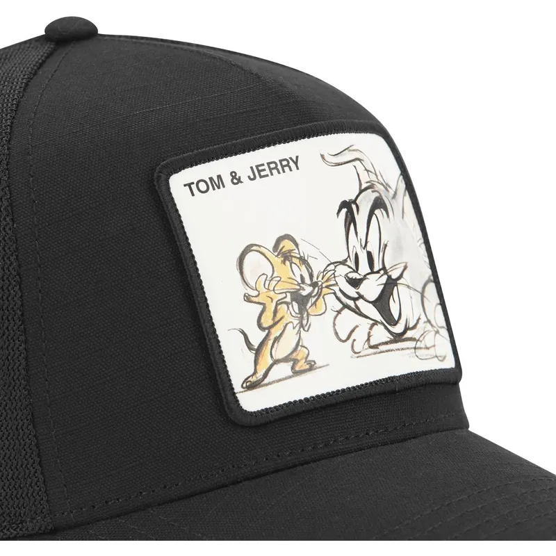 schwarze-trucker-kappe-tom-und-jerry-taj-pct-looney-tunes-von-capslab schwarze-trucker-kappe-tom-und-jerry-taj-pct-looney-tunes-von-capslab