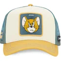 casquette-trucker-beige-et-bleue-jerry-taj6-jer-looney-tunes-capslab