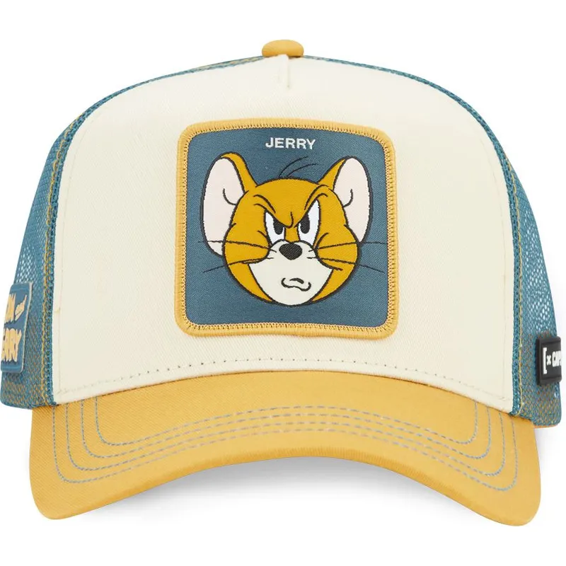 casquette-trucker-beige-et-bleue-jerry-taj6-jer-looney-tunes-capslab
