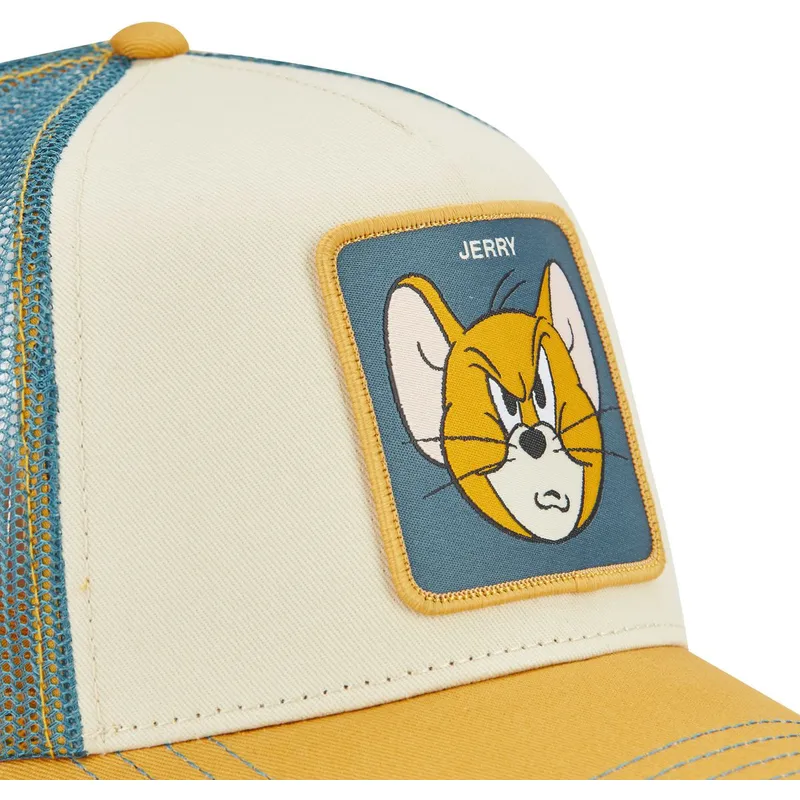 casquette-trucker-beige-et-bleue-jerry-taj6-jer-looney-tunes-capslab