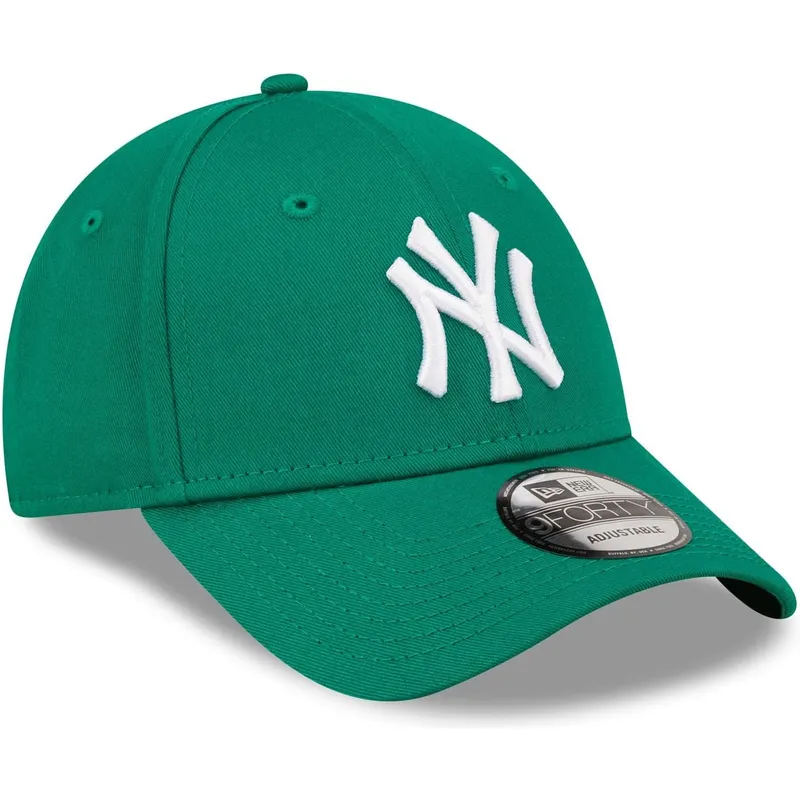 grune-gebogene-verstellbare-damen-cap-9forty-league-essential-der-new-york-yankees-mlb-von-new-era grune-gebogene-verstellbare-damen-cap-9forty-league-essential-der-new-york-yankees-mlb-von-new-era