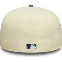 casquette-courbee-beige-et-verte-ajustee-59fifty-all-star-game-pin-seattle-mariners-mlb-new-era
