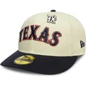 casquette-courbee-beige-et-bleue-marine-ajustee-59fifty-all-star-game-pin-texas-rangers-mlb-new-era
