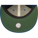 flache-blaue-verstellbare-9fifty-retro-crown-heritage-kappe-der-chicago-cubs-mlb-von-new-era