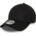 casquette-courbee-noire-snapback-avec-logo-noir-9forty-flawless-mesh-new-york-yankees-mlb-new-era