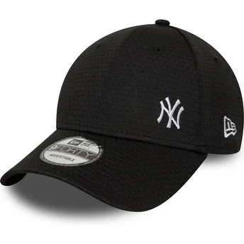 Mützen gebogen schwarz snapback 9FORTY Flawless Mesh der New York Yankees MLB von New Era