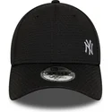 schwarze-gebogene-snapback-kappe-9forty-flawless-mesh-der-new-york-yankees-mlb-von-new-era