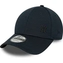 casquette-courbee-bleue-marine-snapback-avec-logo-bleu-9forty-flawless-mesh-new-york-yankees-mlb-new-era