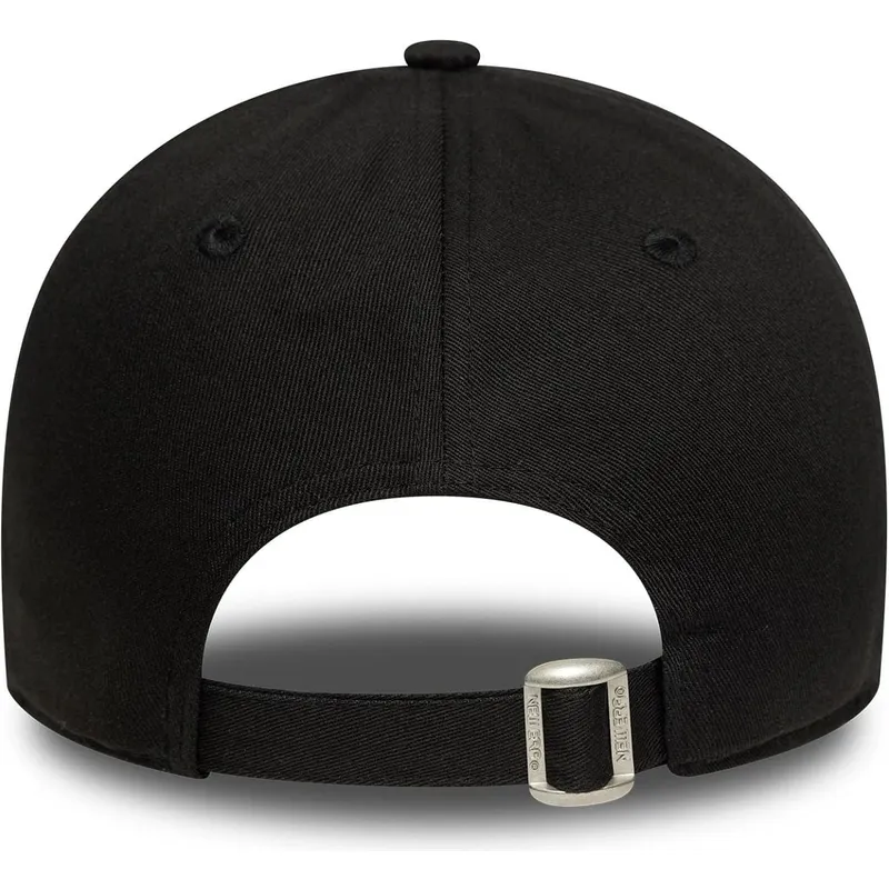 schwarze-verstellbare-curved-cap-mit-blauem-logo-9forty-ombre-infill-der-new-york-yankees-mlb-von-new-era