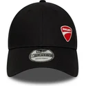 schwarze-verstellbare-curved-cap-9forty-flawless-von-ducati-motor-motogp-von-new-era