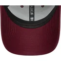 casquette-courbee-grenat-ajustable-9forty-seasonal-moto-guzzi-new-era