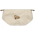 beige-verstellbare-curved-cap-mit-braunem-logo-9twenty-leather-der-new-york-yankees-mlb-von-new-era