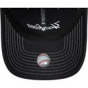 marineblaue-gebogene-verstellbare-kappe-9twenty-contrast-stitch-der-new-york-yankees-mlb-von-new-era
