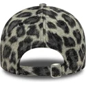 casquette-courbee-noire-ajustable-pour-femme-9forty-cosy-animal-los-angeles-dodgers-mlb-new-era