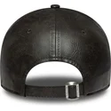 schwarze-gebogene-verstellbare-damenkappe-mit-schwarzem-logo-9twenty-tonal-der-new-york-yankees-mlb-von-new-era