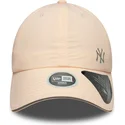 casquette-courbee-rose-ajustable-pour-femme-open-back-flawless-new-york-yankees-mlb-new-era