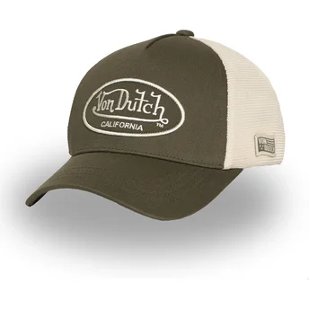 Mützen gebogen grün verstellbares band LOF B32 von Von Dutch