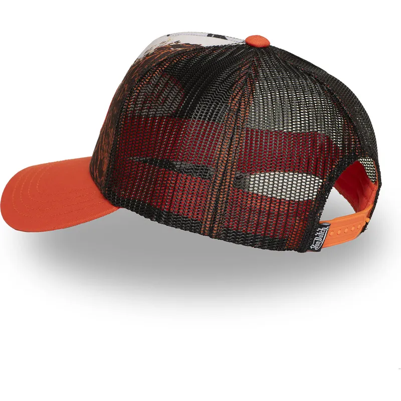 trucker-kappe-orange-subl10-von-von-dutch
