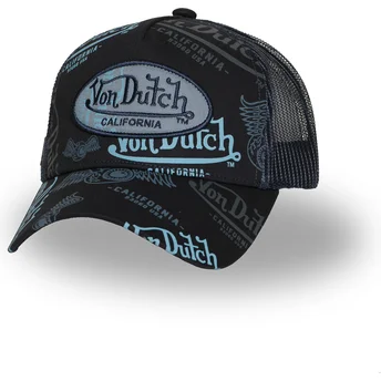 Mützen gebogen schwarz snapback CAFE06 von Von Dutch