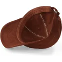 braune-verstellbare-curved-cap-log06-von-von-dutch