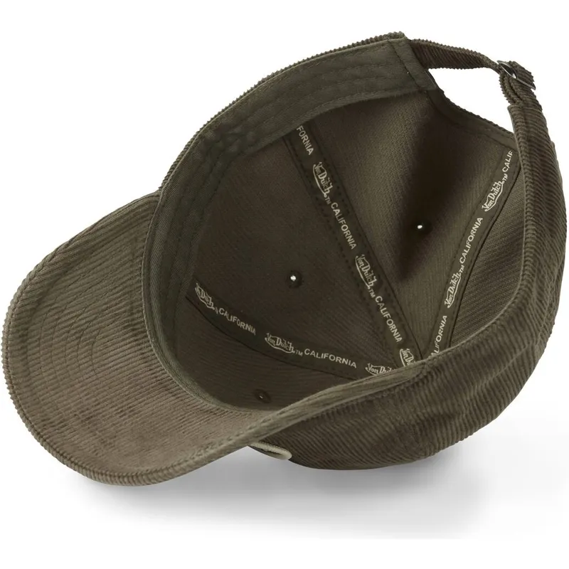 mutzen-gebogen-grun-verstellbares-band-log07-von-von-dutch