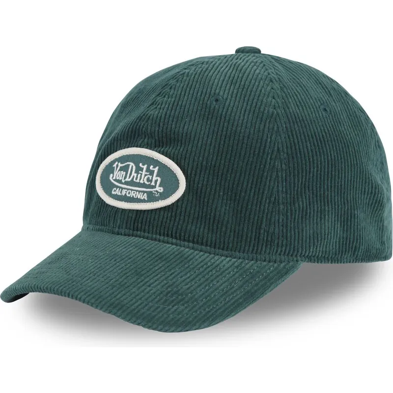grune-verstellbare-curved-cap-log08-von-von-dutch