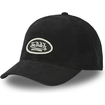 Mützen gebogen schwarz verstellbares band LOG09 von Von Dutch
