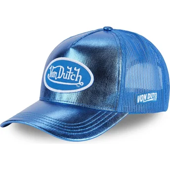 Mützen gebogen blau snapback REB BL von Von Dutch