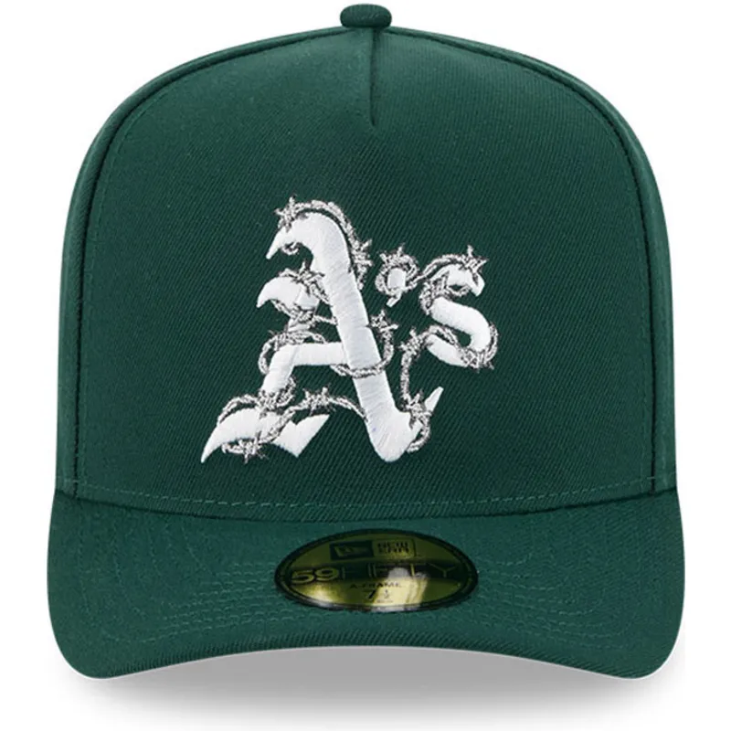 grune-gebogene-verstellbare-59fifty-a-frame-wired-kappe-von-oakland-athletics-mlb-von-new-era grune-gebogene-verstellbare-59fifty-a-frame-wired-kappe-von-oakland-athletics-mlb-von-new-era