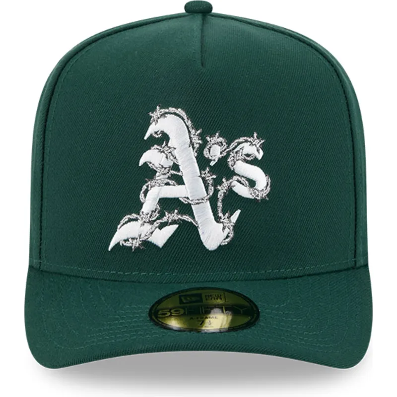grune-gebogene-verstellbare-59fifty-a-frame-wired-kappe-von-oakland-athletics-mlb-von-new-era grune-gebogene-verstellbare-59fifty-a-frame-wired-kappe-von-oakland-athletics-mlb-von-new-era