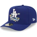 casquette-courbee-bleue-ajustee-59fifty-a-frame-cartoon-los-angeles-dodgers-mlb-new-era