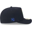 marineblaue-gebogene-verstellbare-59fifty-a-frame-cartoon-kappe-der-new-york-yankees-mlb-von-new-era