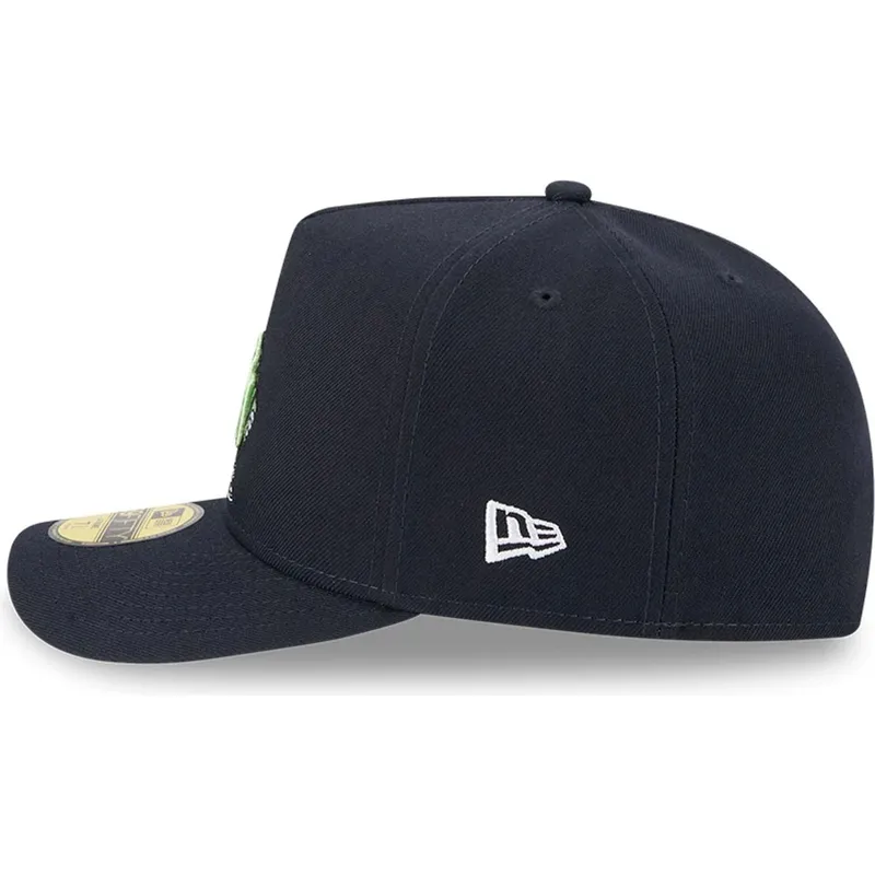marineblaue-gebogene-verstellbare-59fifty-a-frame-cartoon-kappe-der-new-york-yankees-mlb-von-new-era marineblaue-gebogene-verstellbare-59fifty-a-frame-cartoon-kappe-der-new-york-yankees-mlb-von-new-era
