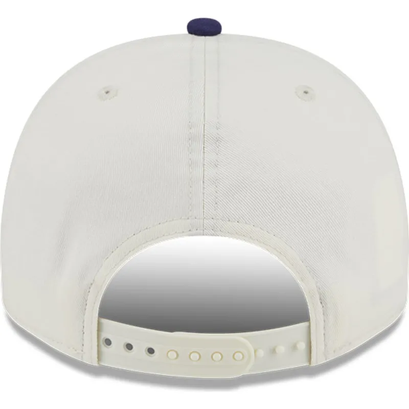 beige-und-violette-gebogene-snapback-kappe-9fifty-a-frame-chainstitch-der-toronto-maple-leafs-nhl-von-new-era