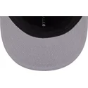 schwarze-flache-snapback-kappe-9fifty-retro-crown-plaid-der-new-york-yankees-mlb-von-new-era