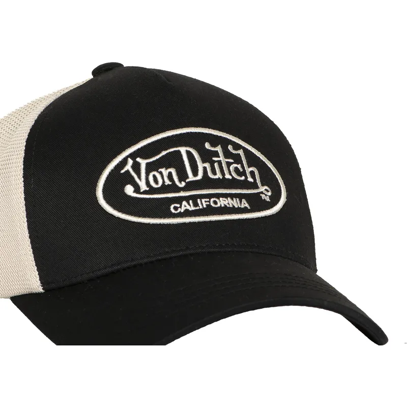 schwarze-und-beige-verstellbare-trucker-kappe-lof-b30-von-von-dutch