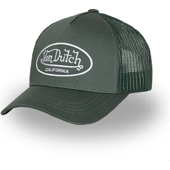 Mützen gebogen grün verstellbares band LOF B36 von Von Dutch