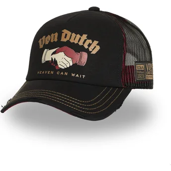 Mützen gebogen schwarz snapback CREW29 von Von Dutch