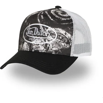 Mützen gebogen schwarz snapback SUBL06 von Von Dutch