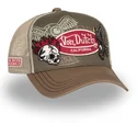 trucker-kappe-braun-patches12-von-von-dutch
