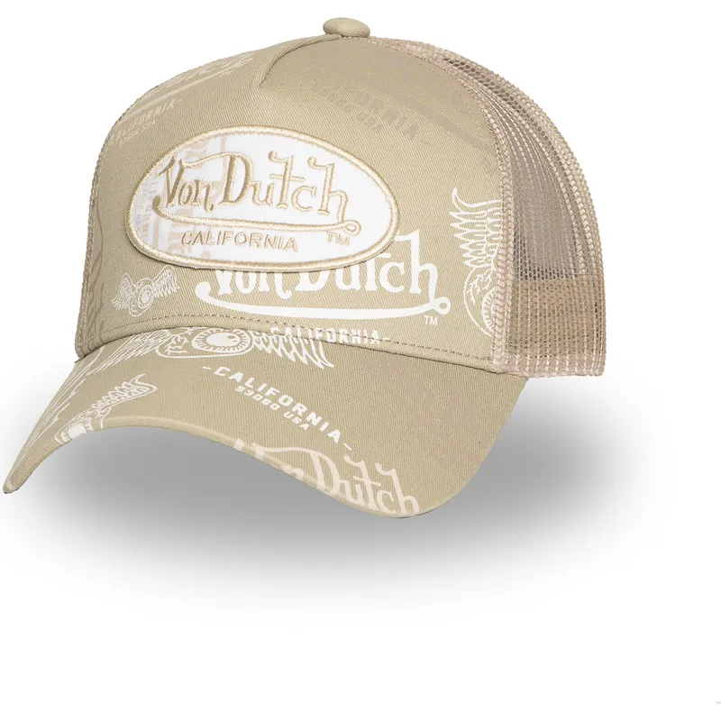 trucker-cap-beige-cafe05-von-von-dutch trucker-cap-beige-cafe05-von-von-dutch