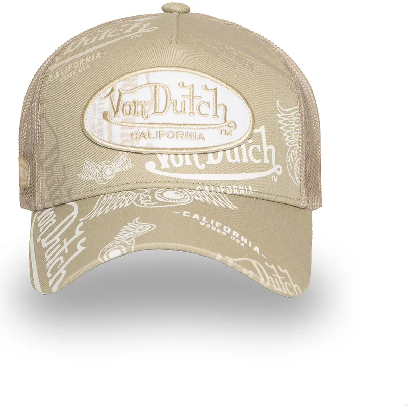 trucker-cap-beige-cafe05-von-von-dutch trucker-cap-beige-cafe05-von-von-dutch