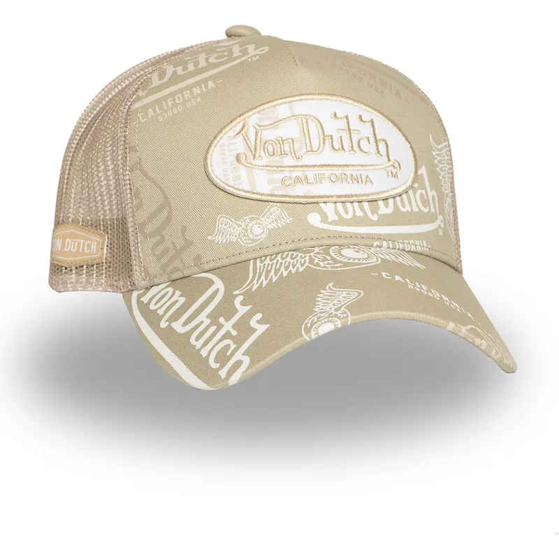 trucker-cap-beige-cafe05-von-von-dutch trucker-cap-beige-cafe05-von-von-dutch