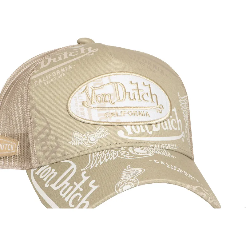 trucker-cap-beige-cafe05-von-von-dutch trucker-cap-beige-cafe05-von-von-dutch