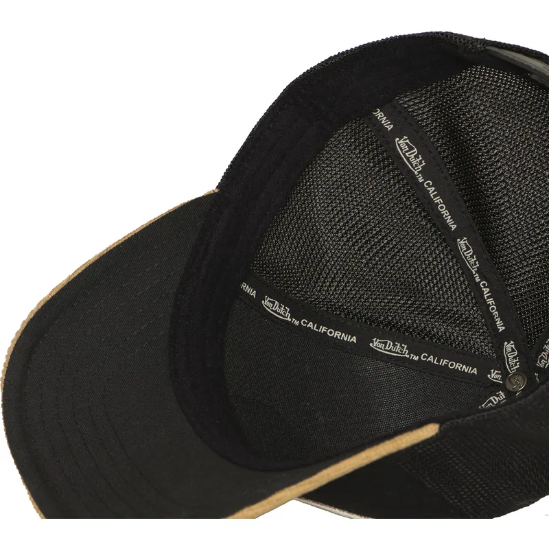 schwarze-und-braune-trucker-kappe-sem02-von-von-dutch schwarze-und-braune-trucker-kappe-sem02-von-von-dutch